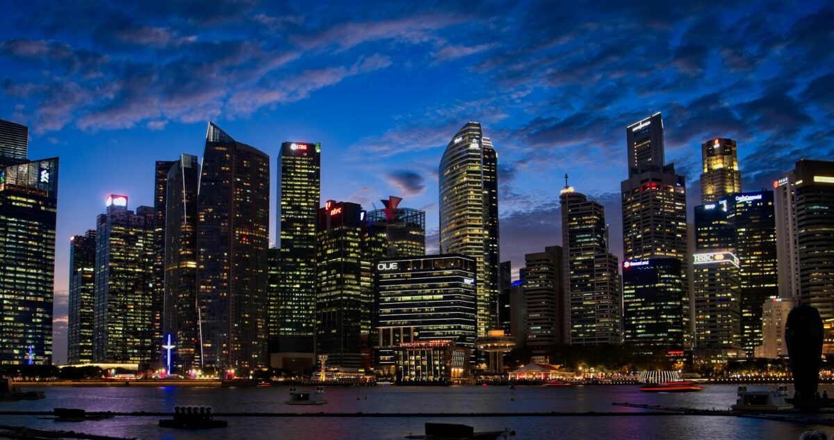 Singapore skyline PR